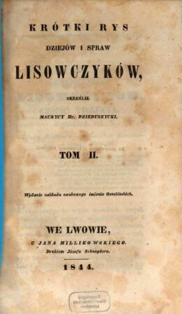 Krótki rys dziejów i spraw Lisowczyków, 2