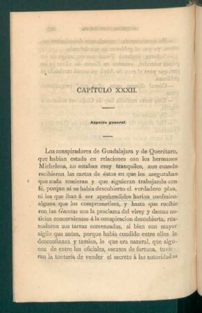 Capítulo XXXII. - Aspecto general.