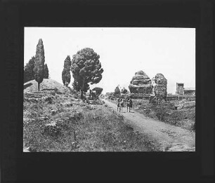 Rom (Via Appia mit Gräbern)