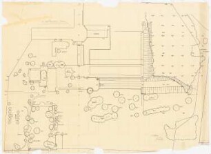 Garten Fraenkel, Berlin-Kladow: Bestandsplan der Gesamtanlage, 1:200