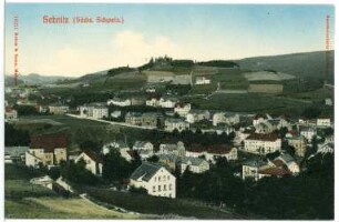 Sebnitz. Blick auf Sebnitz