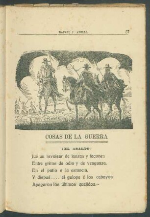 Cosas de la guerra : (En Asalto)