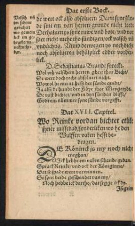 Dat XVII. Capitel.
