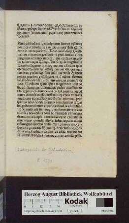 Oratio Reuerendi domini. A. de Shinuccijs de Senis episcopi suanen[sis] ad Sanctissimum dominum dominum Innocentium papam. viij. pro re publica Senenen[sium] [!]