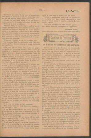 Cuestiones de enseñanza : La huelga de maestros en Mendoza