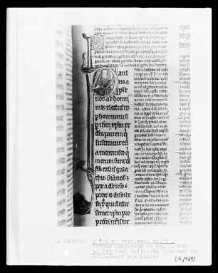Petrus Lombardus, Commentarius in epistolas Sanct Pauli: Initialen P