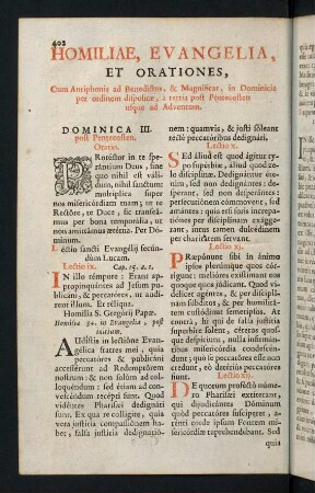 402-439, Homiliae, evanglia, et orationes