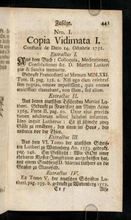 441-446, Nro. I - III