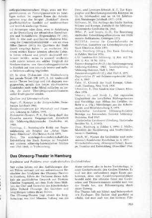 Das Ohnsorg-Theater in Hamburg