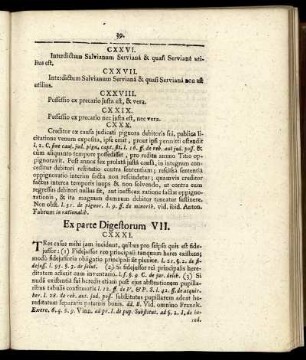 Ex parte Digestorum VII.