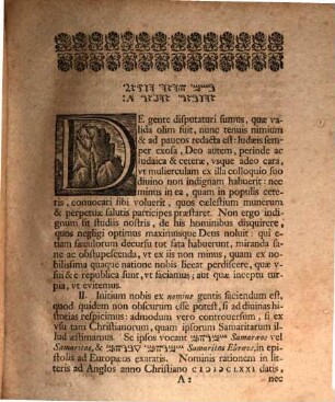 Christophori Cellarii Exercitatio Gentis Samaritanae Historiam Et Caerimonias, post eiusdem Auctoris Collectanea Historiae Samaritanae magis illustrans : antea M DC XCIV In Fridericiana Academia Disputationis publicae forma ac ritu conscripta & discussa