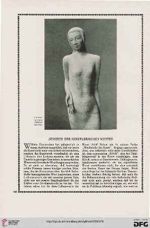 Jenseits des künstlerischen Wertes