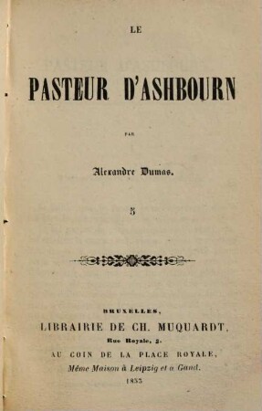 Le pasteur d'Ashbourn, 5