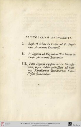 Epistolarum argumenta