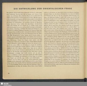 Die Entwicklung Der Orientalischen Frage