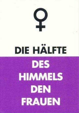 Kampagne für Gleichstellung