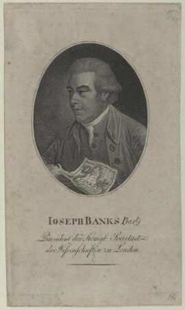Bildnis des Joseph Banks