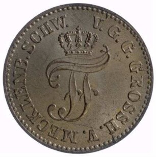 Münze, 1/48 Taler (Schilling), 1852