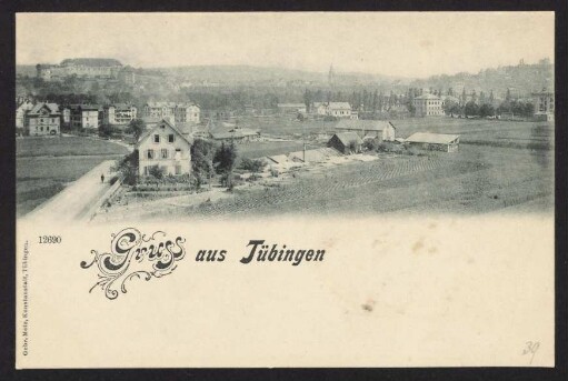39, Gruss aus Tübingen.