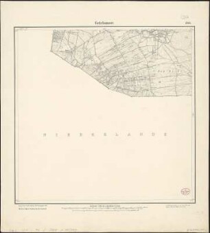 Meßtischblatt 1868 : Getelomoor, 1896 : Getelomoor. - Aufn. 1895, hrsg. 1896. - 1:25000. - [Berlin]: Reichsamt für Landesaufnahme, 1896. - 1 Kt.