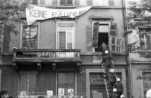 Freiburg im Breisgau: Räumung des Hauses in der Wilhelmstraße 36