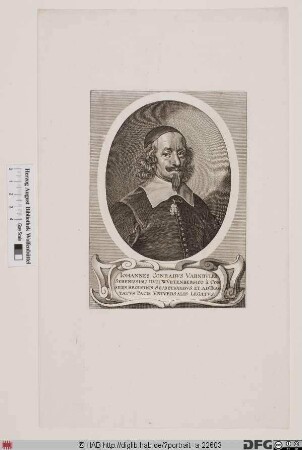 Bildnis Johann Conrad Varnbüler (1650 von u. zu Hemmingen)