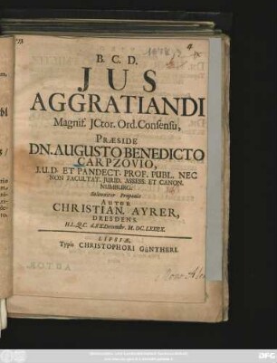 Ius Aggratiandi