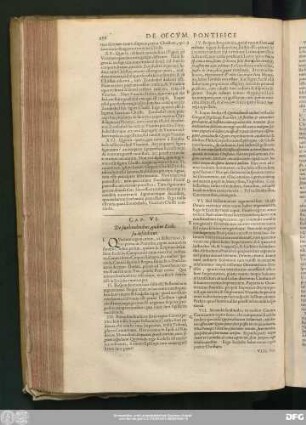 Cap. VI. De similitudinibus, quibus Ecclesia describitur.