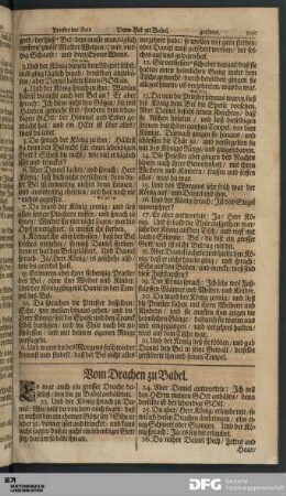 Vom Drachen zu Babel.