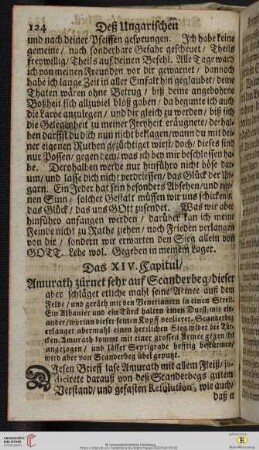 Das XIV. Capitul