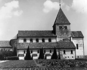 Reichenau (Kreis Konstanz)-Oberzell. Stiftskirche Sankt Georg (886/915 begonnen)