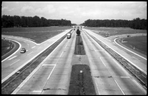 Frankfurt: Autobahnkreuz bei Frankfurt