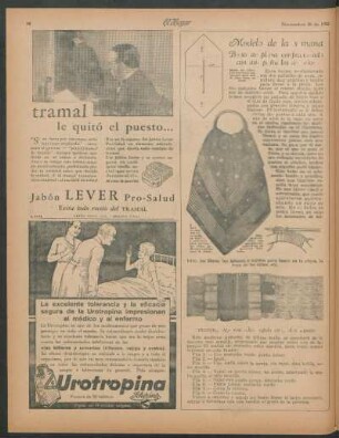 Modelo de la semana : Bolso de playa confeccionado con dos pañuelos de color