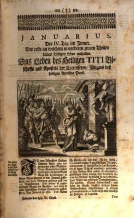 Die Triumphierende Tugend, Das ist, Die außerleßneste Leben Deren Heiligen Gottes : So aus denen bewehrtesten Geschichtsschreibern zusammengetragen, ..., 3. Zusatz zu denen zweyen Theilen ...