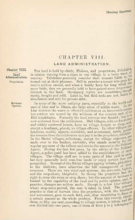 Chapter VIII. Land administration