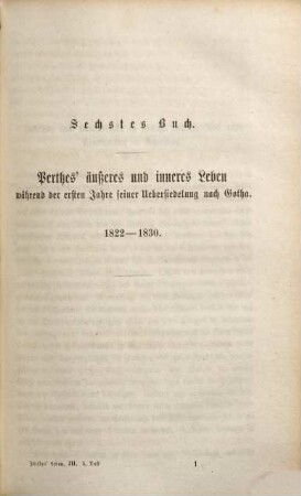 Friedrich Perthes' Leben. 3