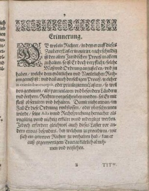 Erinnerung.