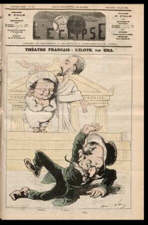 Théatre français: l' Ilote, par Gill