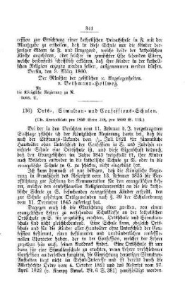 Orts-, Simultan-und Confessions-Schulen : [IV. Elementarschulwesen]