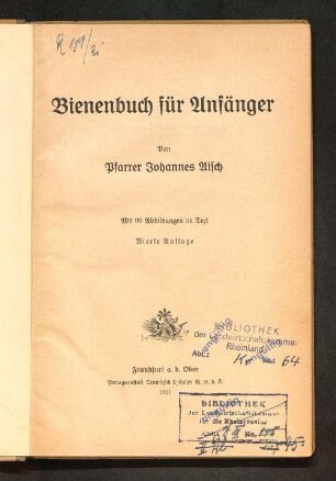Bienenbuch für Anfänger