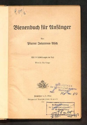 Bienenbuch für Anfänger