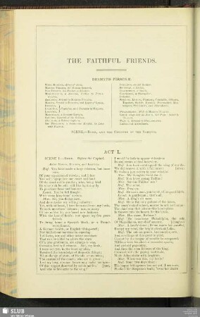 The Faithful Friends
