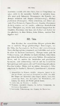 362. Talus – 390. Tympanum und Membrana tympani