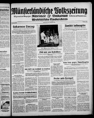 Münsterländische Volkszeitung : Rheiner Volksblatt : Westfälische Nachrichten : allgemeiner Anzeiger für Rheine und Neuenkirchen