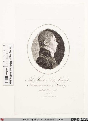 Bildnis Johann Friedrich Julius Schneider