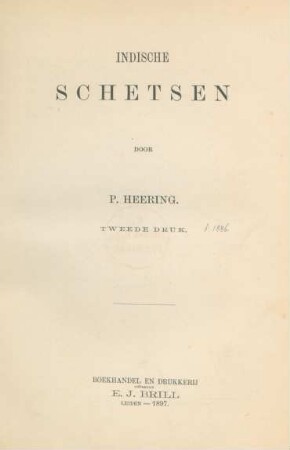 Indische schetsen