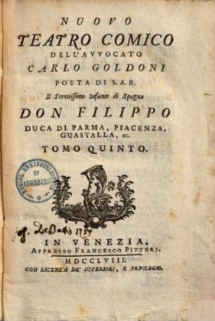 Nuovo Teatro Comico, 5