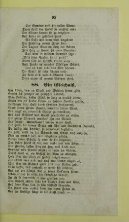 88. Ein Gleichniß