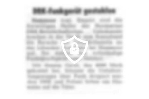 DRK-Funkgerät gestohlen