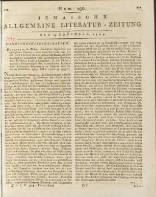 Num. 286. Den 29. November 1804